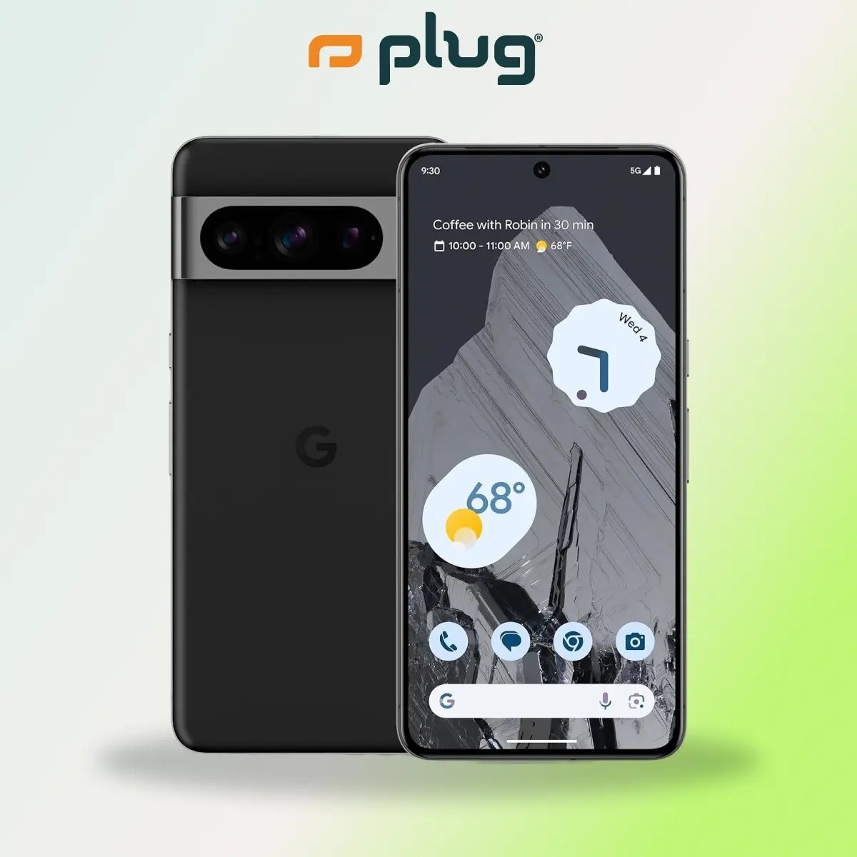 Refurbished Google Pixel 8 Pro (Unlocked) - Good Condition with 1-Year Warranty by Plug Refurbished Google Pixel 8 Pro (Unlocked) - Good Condition with 1-Year Warranty by Plug