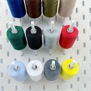 15pcs White Spool Hook, Large Spool Hanger, Multi-Functional Hook, Spool Holder, Spool Organizer, This Hanger Is Suitable for Large Spools, Suitable for Minimalist Storage, Suitable for Workbenches, Enhance Storage Efficiency