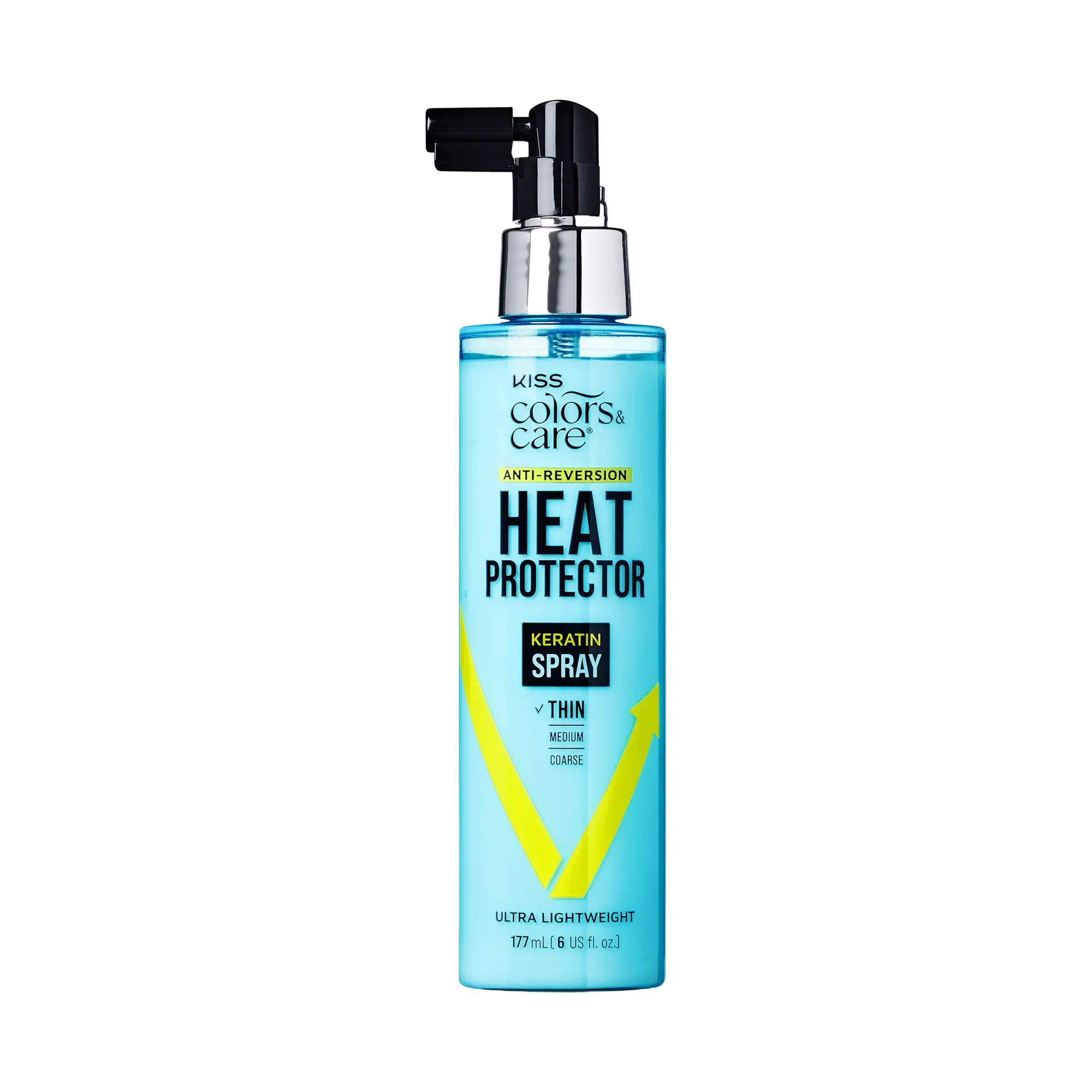 Kiss Colors & Care Anti-Reversion Heat Protector Keratin Spray