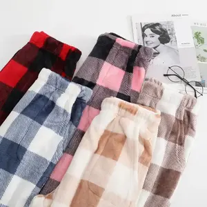 2025 Women’s Pajama Pants – Warm Flannel/Fleece, Casual Loose Lounge/Sleep “Lazy” Pants, Nightwear