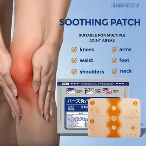 Nihon Kadoyan Brand Soothing Patch - Multi-Use Herbal Heat Patches with 7 Count for Natural Comfort & Long-Lasting Warmth - Suitable for Joints & Muscles-zdr