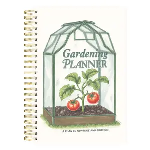 A5 Garden Planner Notebook for Planting Growth Tasks Seed Info Care Notes Seasonal Plans Sketches Layouts to Nurture Gardens & Grow Green Thumbs Compact Practical hobonichi  planner  adhd  fidgets
