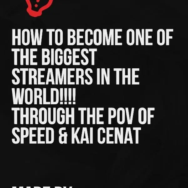 HOW TO BECOME ONE OF THE BIGGEST STREAMERS IN THE WORLD!!!! THROUGH THE POV OF SPEED & KAI CENAT