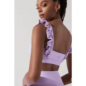 Romance Ruffle Bra - Digital Lavender