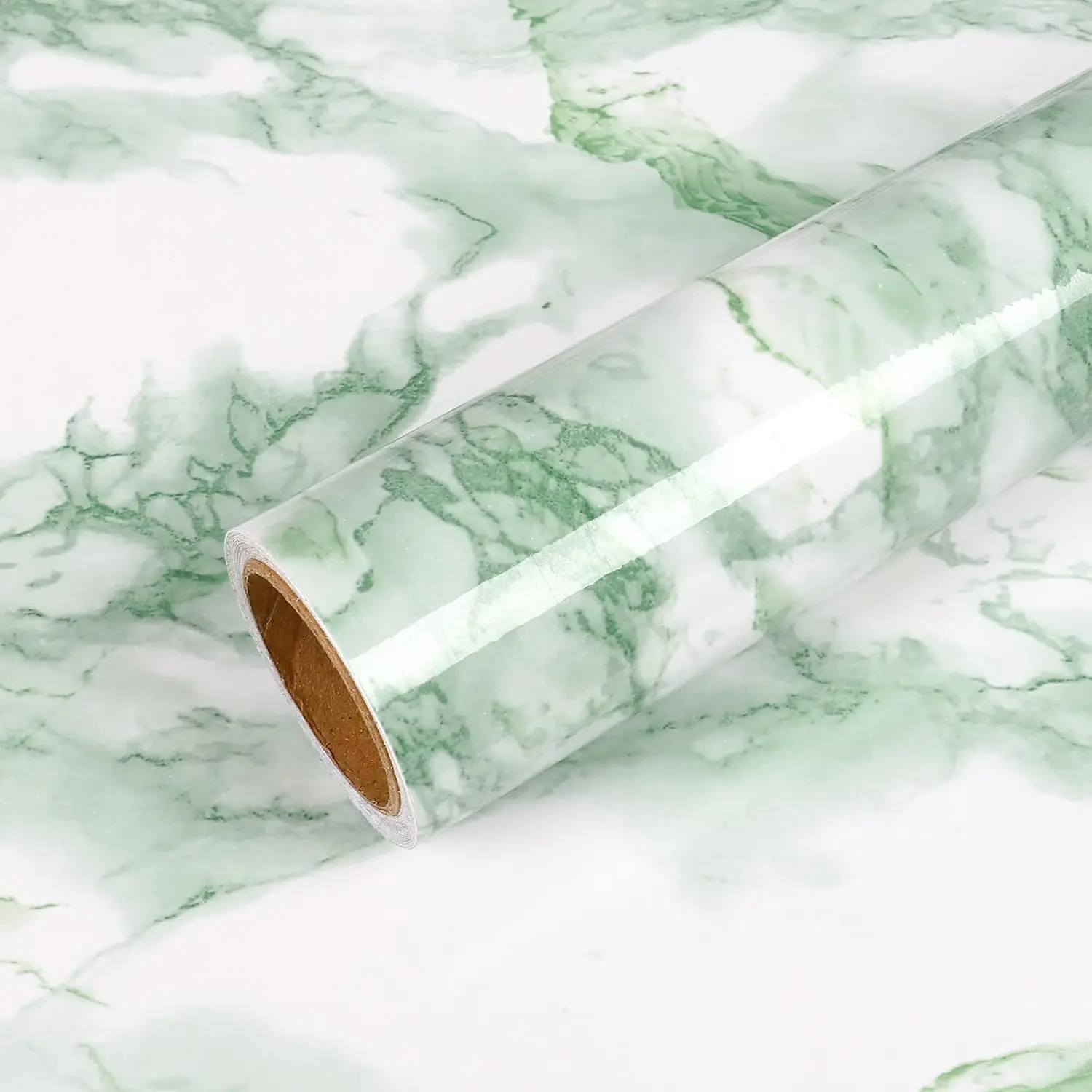 Marble Wallpaper Peel and Stick Vinyl Kitchen Worktop Covering, Self-Adhesive Sticky Back Plastic Roll, 40cm X 300cm, Washable Wallpaper for Kitchen Bedroom Dining Room, Marble Pattern Wallpaper