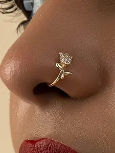 Simple and micro inlaid zircon nose studs and ear bone nail piercing accessories, suitable for daily wear, vacation and dating occasions, and also a surprising and exquisite small gift.