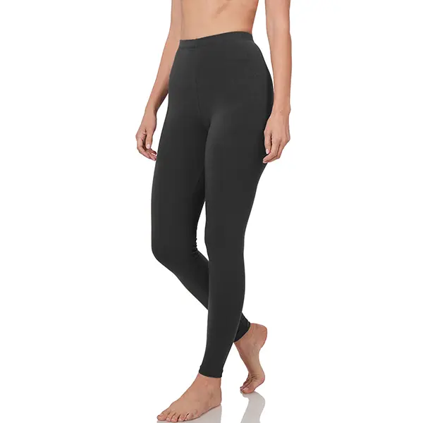 Women's Cute Full-Length Peach Skin Spandex Activewear Leggings, New With Tags (NWT), 2 Sizes, Soft Fabric Women's Bottom, Comfortable