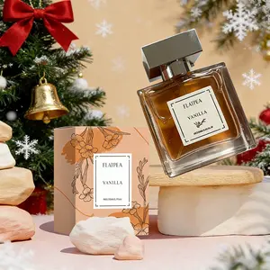 50ML Romantic Vanilla Perfume for Women, Eau de Parfum, Soft Natural Amber Vanilla Scent, Perfect Valentine's Gift, Daily Use Fragrance, Single Item Pack