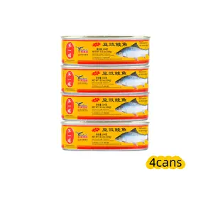 4 Cans  Fried Dace With Salted Black Beans &Pepper - Spicy Flavor, 184g per Can –  EAGLE COIN Brand Traditional Chinese Delicacy
