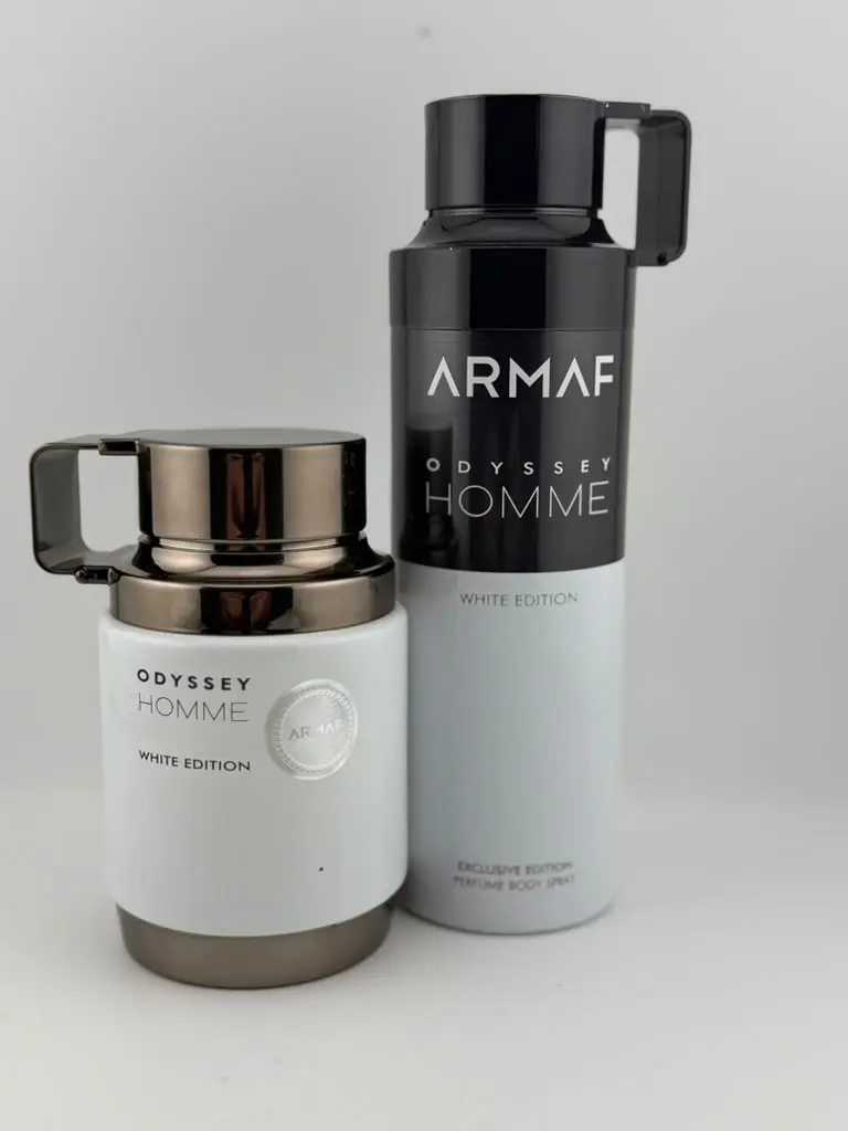 Armaf Odyssey Homme White Edition Eau de Parfum 100ml + Perfume Body Spray 200ml