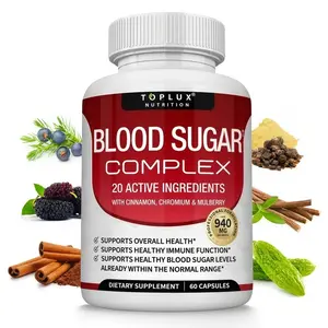 XXX Blood Sugar Complex Supplement - Aids in Maintaining Healthy Blood Sugar Levels within the Normal Range. Composed of all-natural ingredients like Cinnamon, Bitter Melon, Chromium, Mulberry, and Alpha Lipoic Acid.