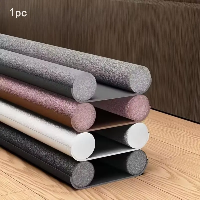 Soundproof Door Seal Strip - Windproof & Noise-Reducing for Gaps and Bottom, Easy to Install for Home and Office, Thickened Seal, Draft Stopper, Door Hardware