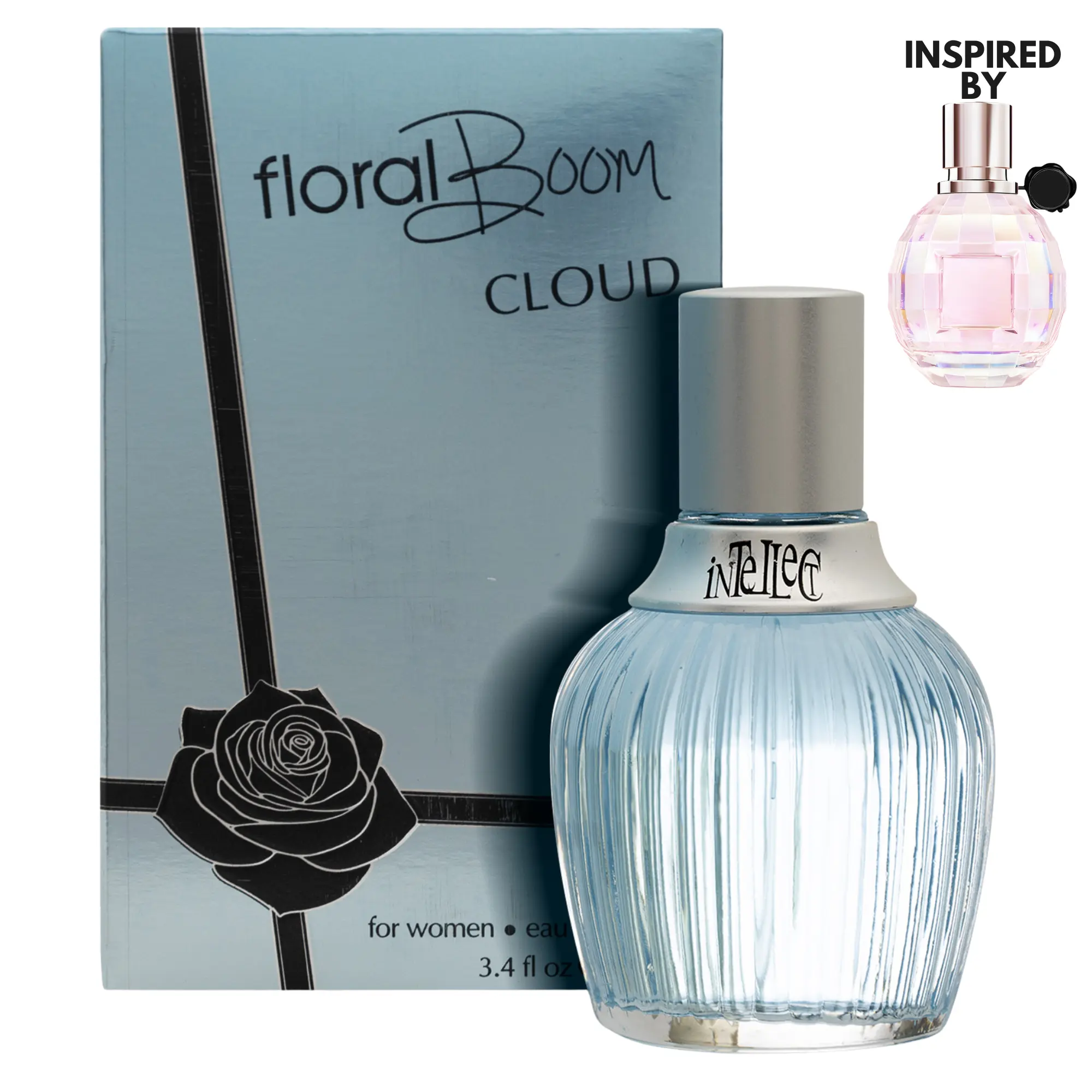Sandora Fragrances Women's Perfume – Grapefruit, Bergamot, Mandarin Orange, Rose – Fresh, Floral, Citrusy, Long-lasting – 3.4 fl oz