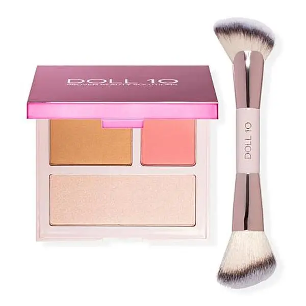 Doll 10 The 10 Minute Face Doris's Favorites Palette with Brush