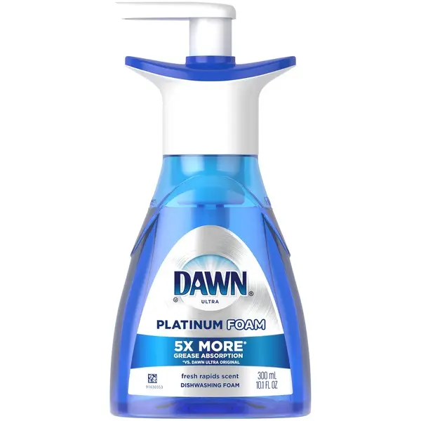 Dawn Ultra Platinum Foam Dishwashing Foam, Fresh Rapids Scent, 10.1 fl oz