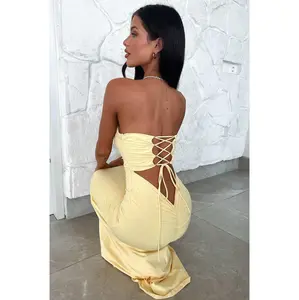 Lahara Maxi Dress - Yellow