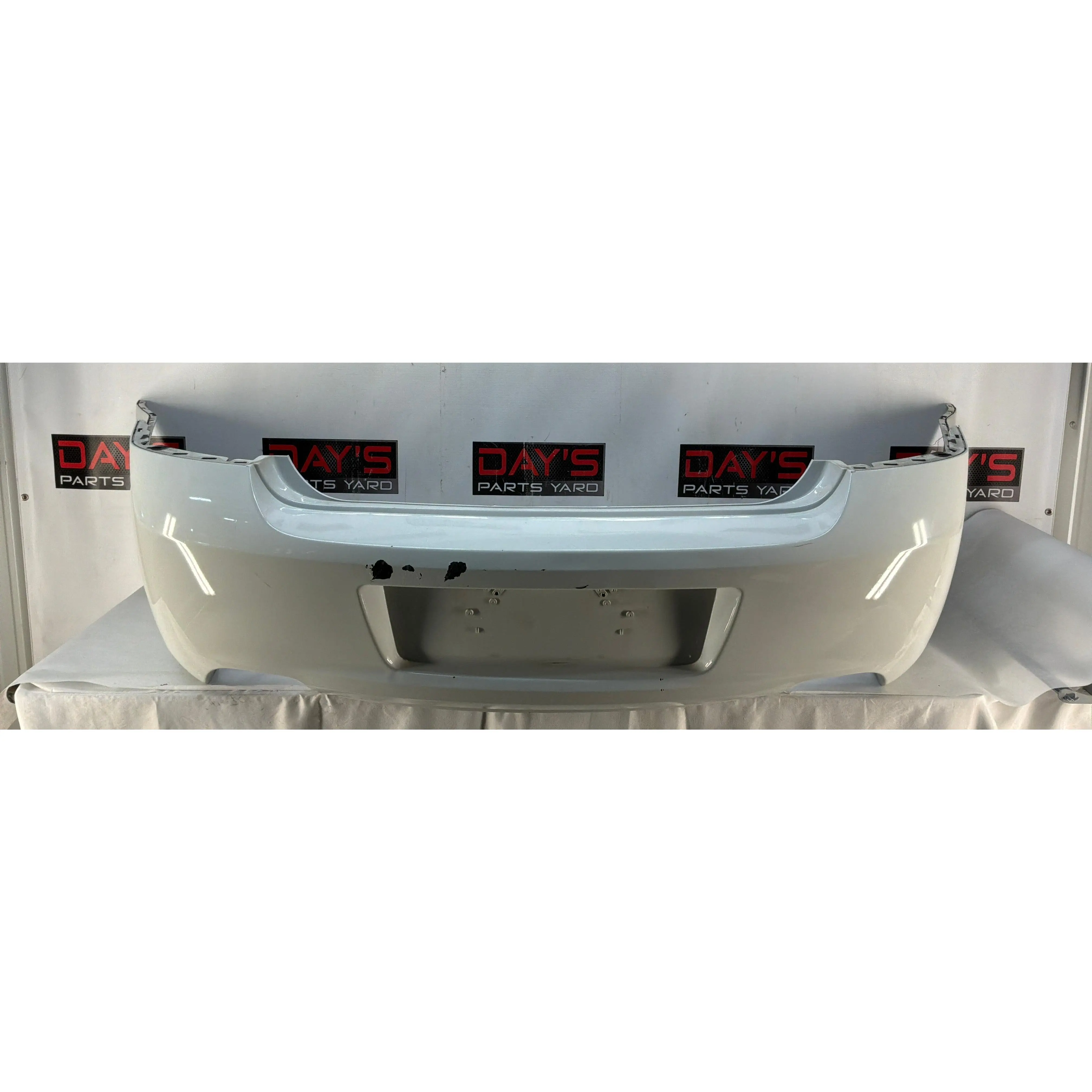 2014 Chevy Caprice PPV Rear Bumper White OEM