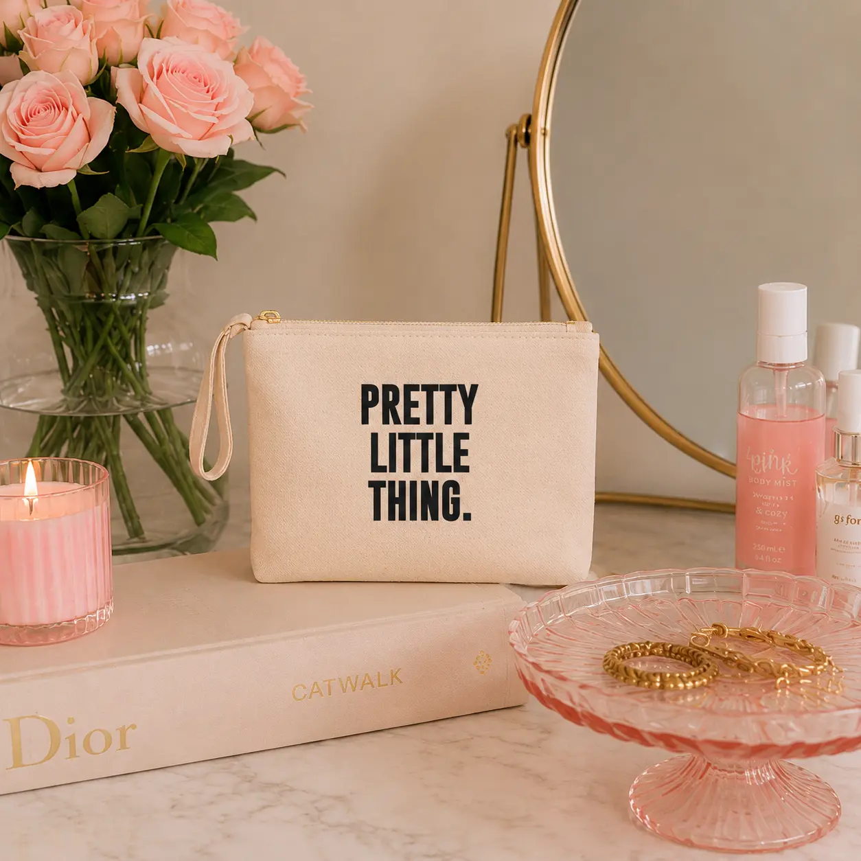 Pretty Little Thing  Zipper Pouch