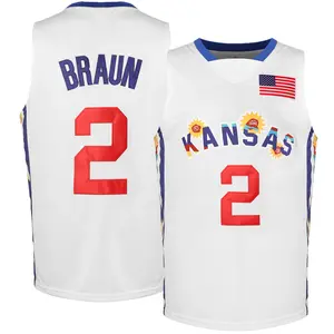 #2 Embroidered Polyester Basketball Jersey Crew Neck Sports Style Slight Stretch Letter and Number Pattern for Training and Outdoor Activities