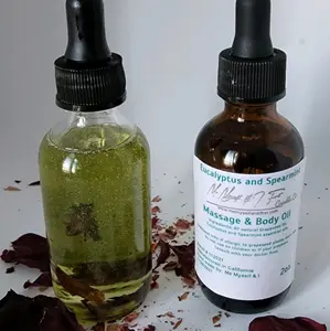 Massage and Body Oil Massage