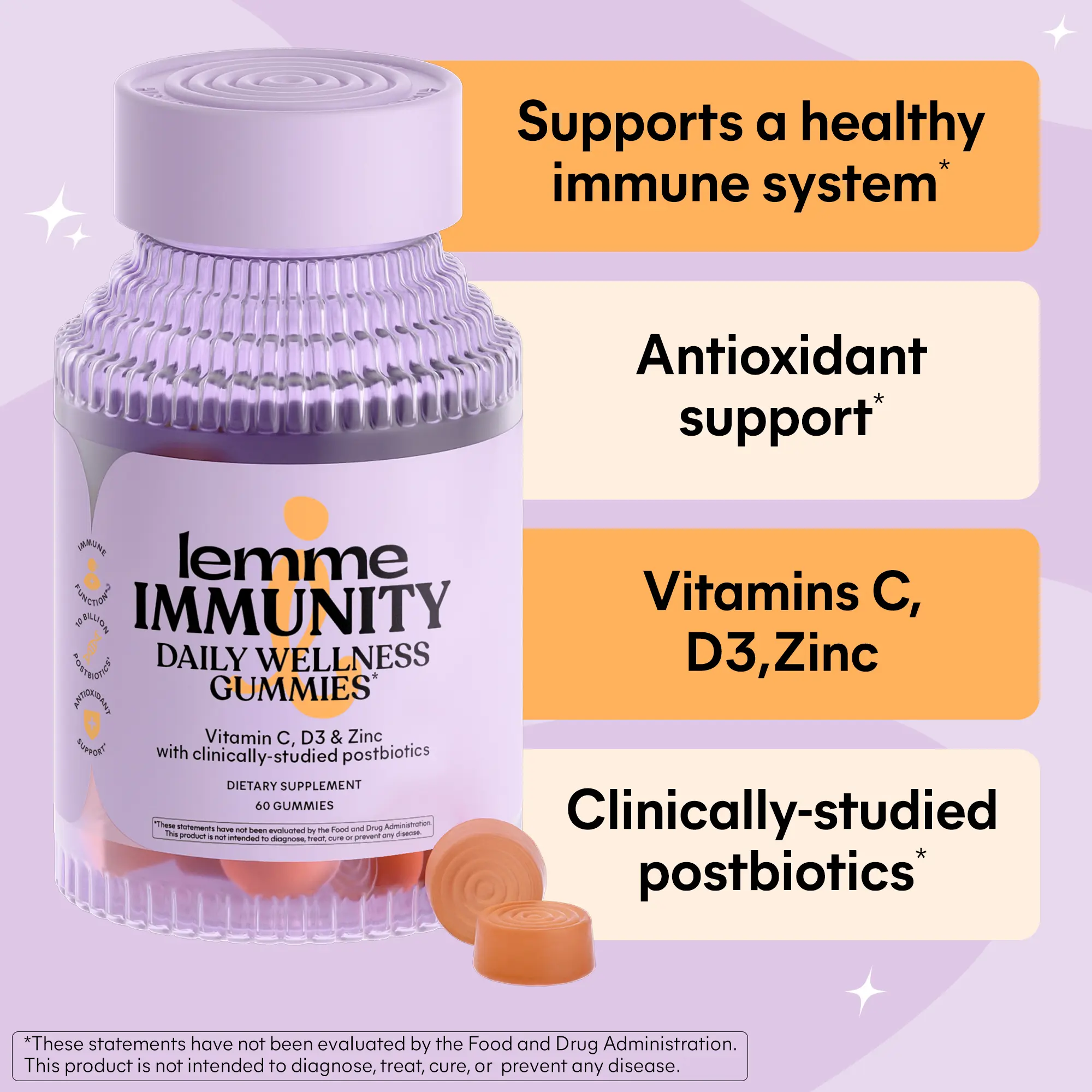 Lemme Immunity Gummies