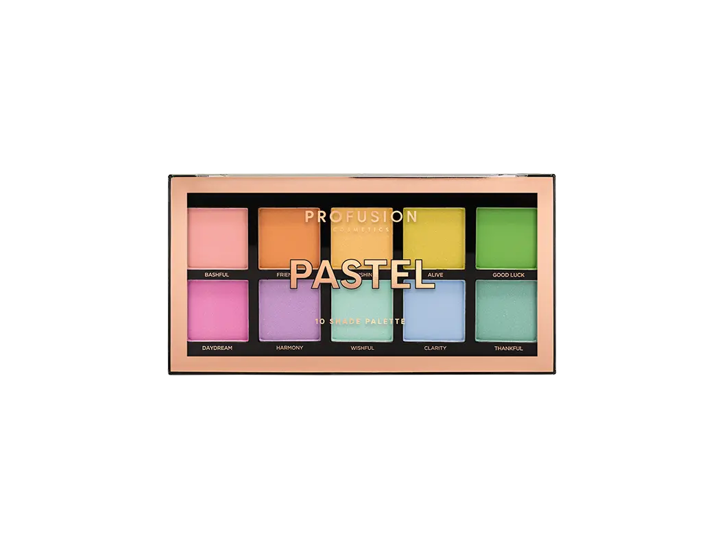 Pastel 10 shade palette