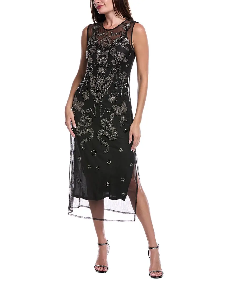 AllSaints Rye Embellished Maxi Dress
