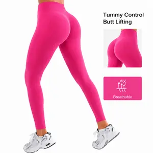 Women's 3D Butt Lift BBL Sports Leggings - Seamless Bootcut Yoga Pants with Tummy Control, High-Stretch Quick-Dry Fabric, for Biking, Running, Gym Activewear Fashion