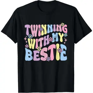 Friends Twinning With My Bestie Spirit Week Girls T-Shirt