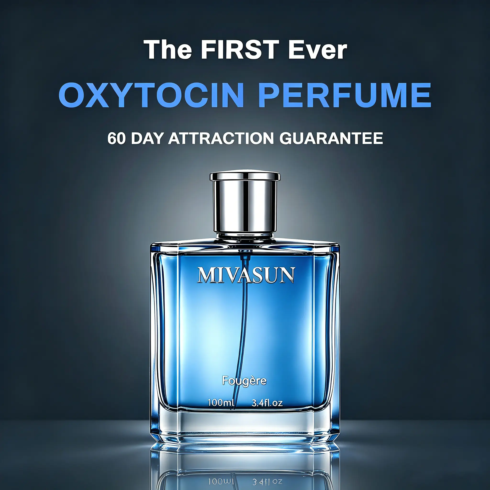 MivaSun Midnight Ocean Men's Cologne, a Long-Lasting Signature Scent with Lavender & Patchouli, Citrus Aromatic Woody Perfumes, 3.4 fl oz