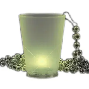 Blinkee  LED Beaded Shot Glass Necklaces, Multi Color
