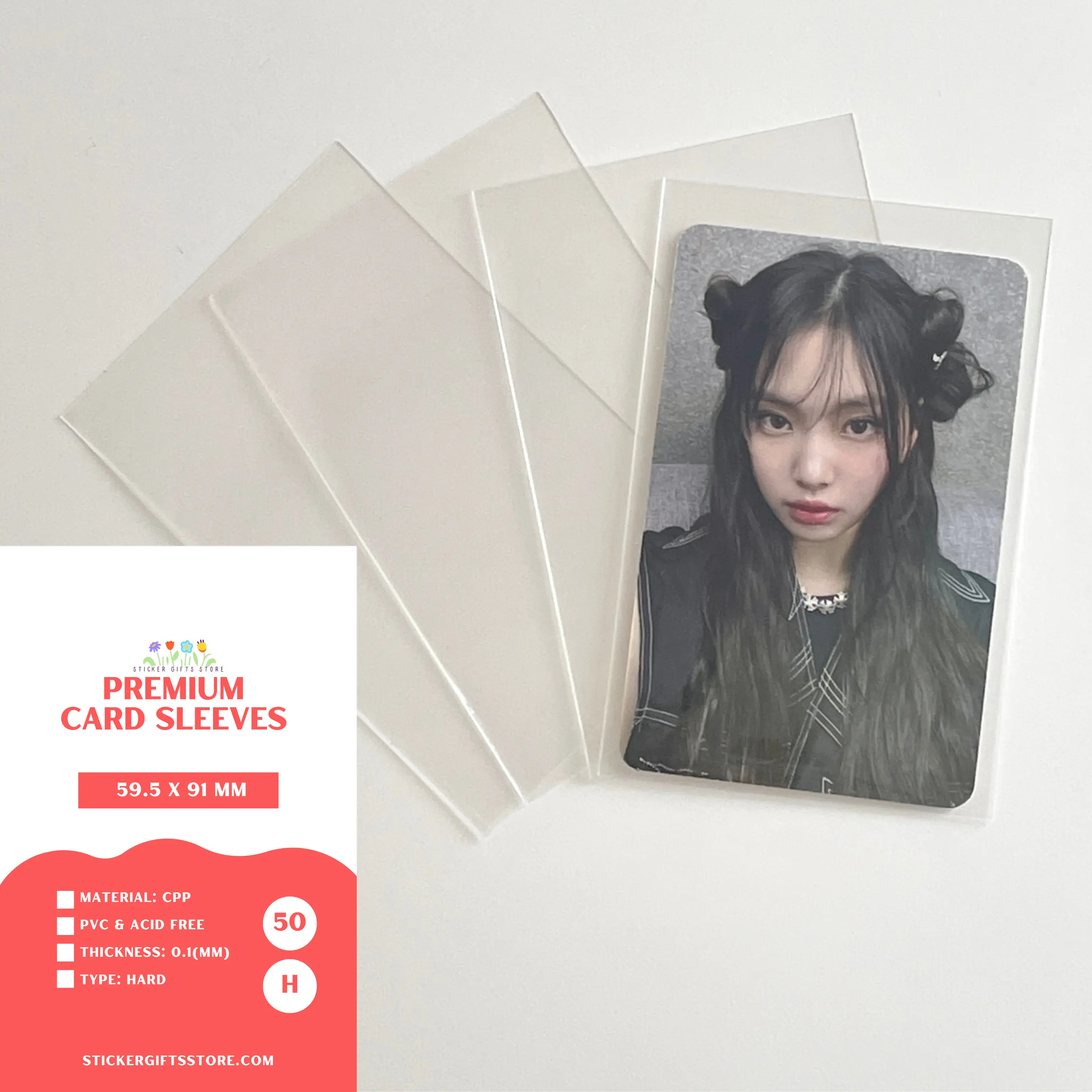 59.5 X 91 MM Premium Card Sleeves 59.5 X 91 MM Premium Card Sleeves