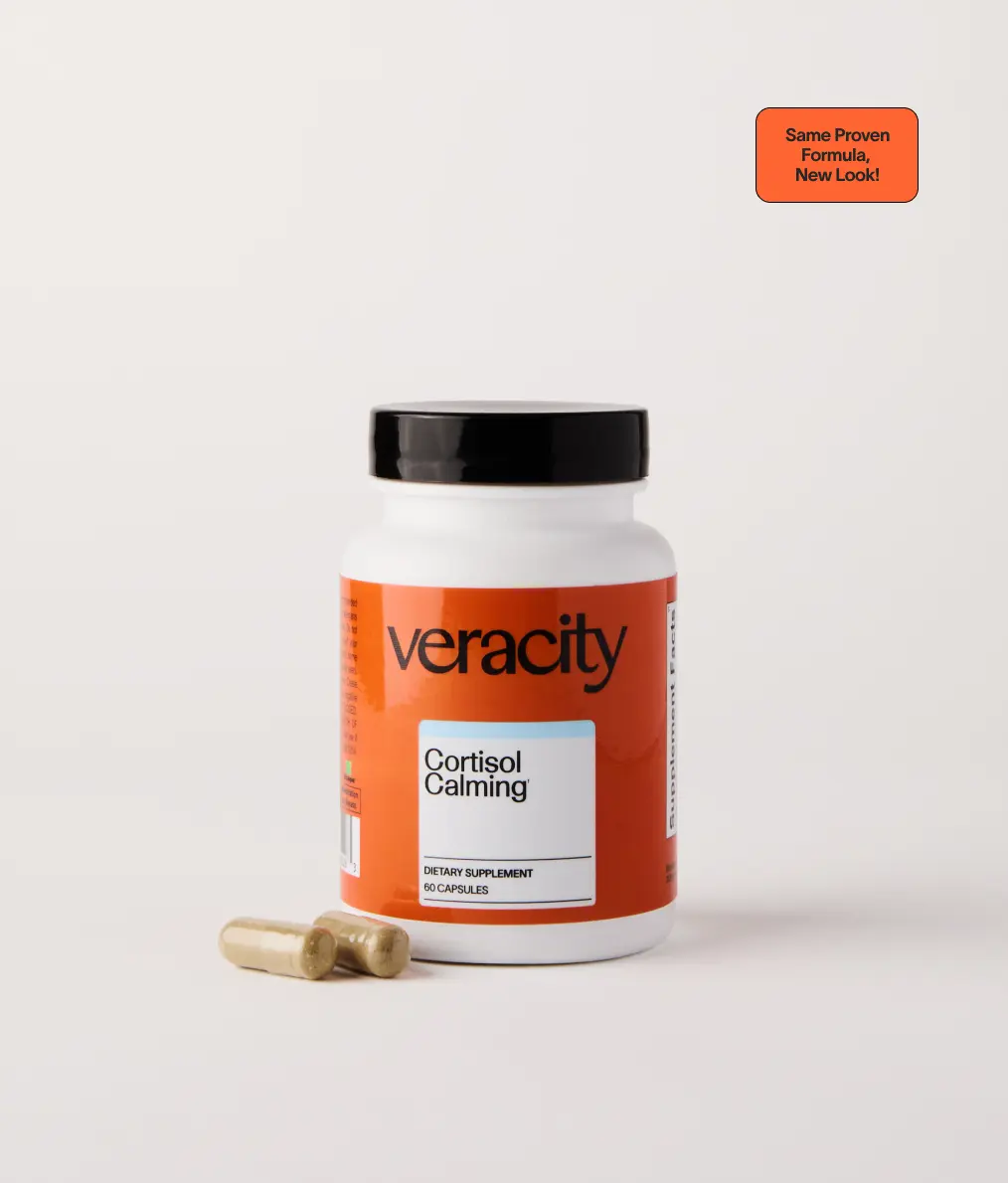 Cortisol Calming - Natural Stress & Sleep Health Supplement (60 Capsules)