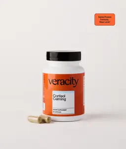 Cortisol Calming - Natural Stress & Sleep Health Supplement (60 Capsules)