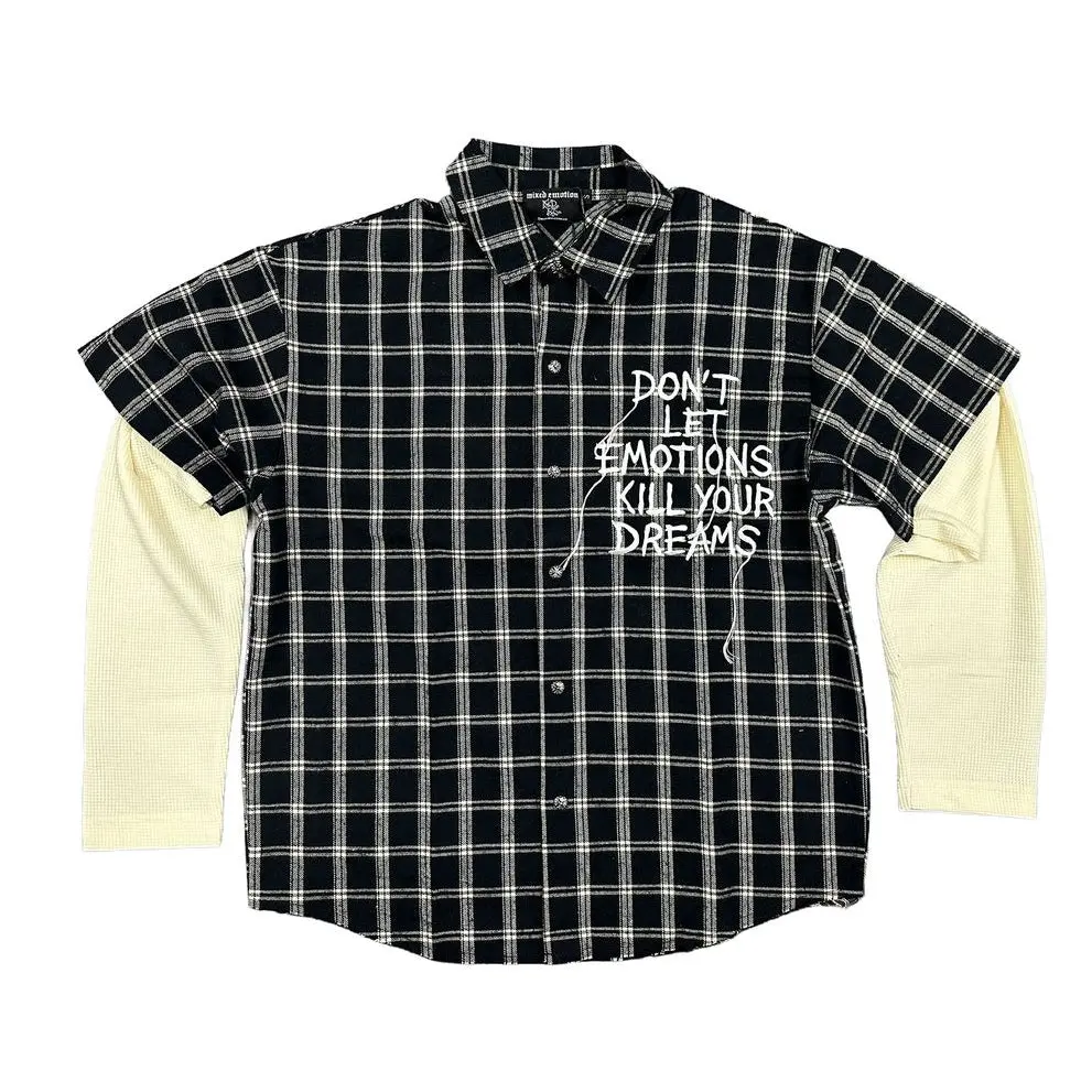 Mixed Emotion Black Dreams Flannel
