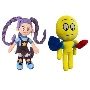 Poppy Playtime Chapter 5 Plush Lily Lovebraid Spider Clown Yellow Player Stuffed Toy Horror Game Character Collectible Gift