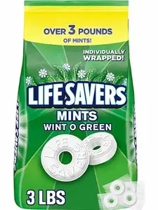 Life Savers Wint-O-Green Mints Hard Candy, 3 lbs.