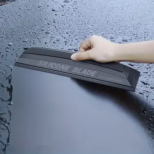 Car Front Window Wiper, Silicone Rainbrush Interior, Quiet Function, Scratch-Free Body Wiper Board, Car Wash Tool, Silicone Wiper Blade, Windshield Wiper, Quiet Windshield Wipers