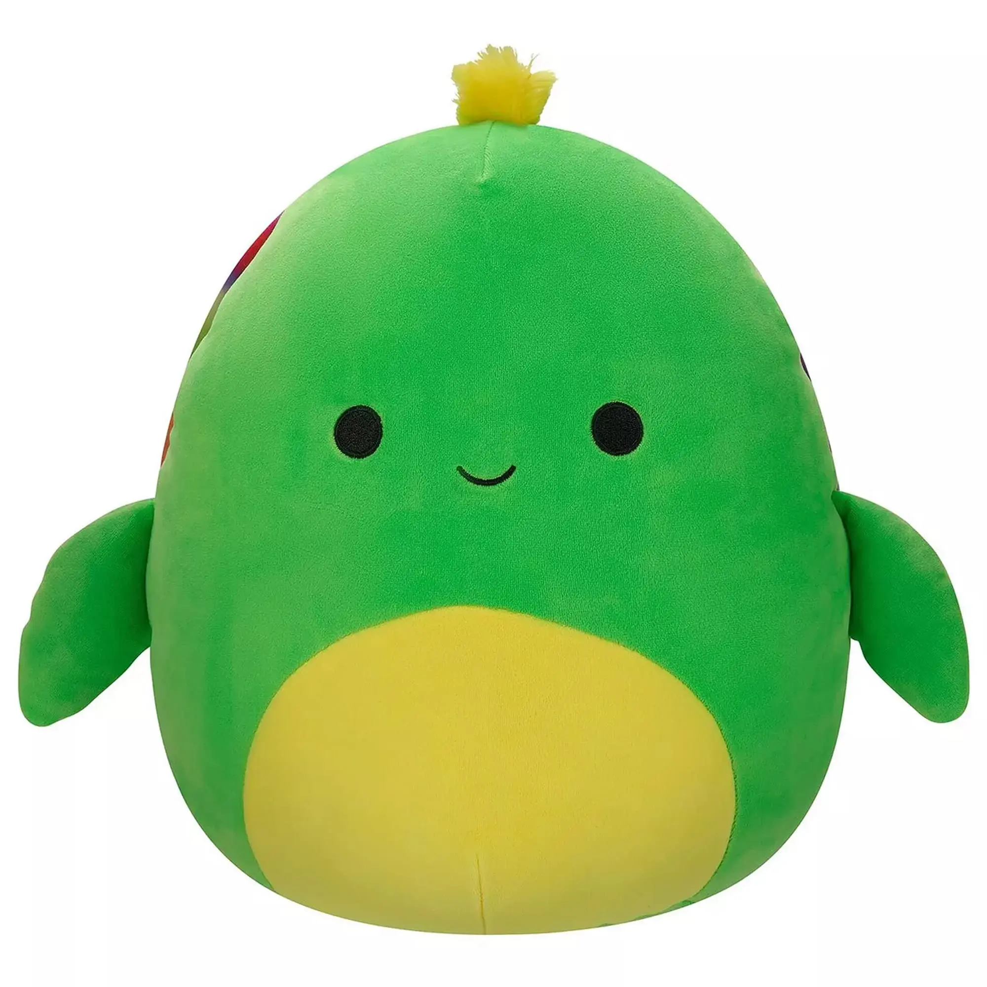 Squishmallow 12-in Cute Squishies Marshmallow Plush, Lars the Neon Green Turtle - Soft Cuddly Gift, Stuffed Animal Collectibles, Animal Character Stuffed Toys