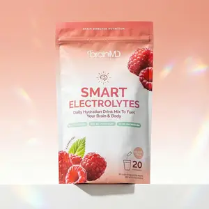 Smart Electrolytes by BrainMD | Superpower Your Water | Daily Hydration To Fuel Brain & Body