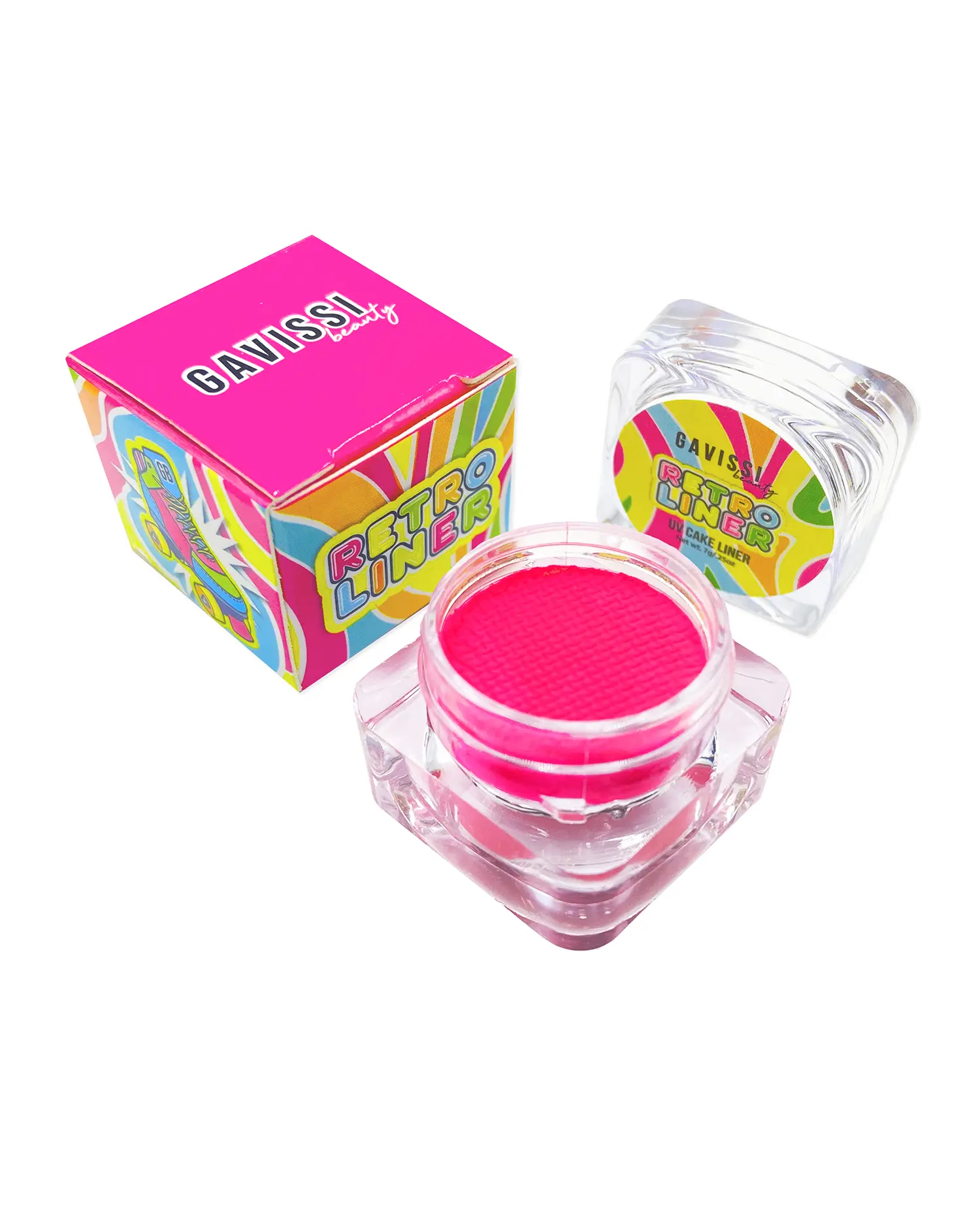 UV NEON RETRO LINER - WATER ACTIVATED GRAPHIC EYELINER, SFX MAKEUP FOR FACE & BODY ART UV NEON RETRO LINER - WATER ACTIVATED GRAPHIC EYELINER, SFX MAKEUP FOR FACE & BODY ART