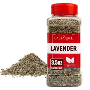 Eastanbul Dried Lavender Flowers, Culinary Lavender, Natural, Vegan, 3.5oz