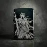 Holy Knight Refillable Flip Lighter (No Oil) - Full Metal - Windproof - Durable