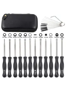 Pack-of-12 Carburetor Adjustment Tool Carburator Adjusting Kit for 2-Cycle Small Engine for Poulan Husqvarna STHIL ECHO Trimmer Weedeater Chainsaw