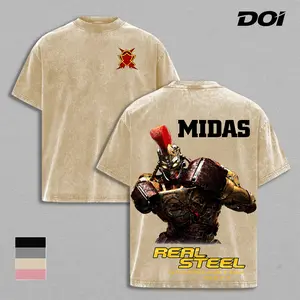 Zeus King of the Robots Graphic Tee, Vintage Washed Movie Shirt, Real Steel Champion Robot Design Unisex Streetwear, Ultimate Boxing Machine Aesthetic, Gift for Sci-Fi Movie Lovers, Perfect for Real Steel Fans and Robot Fighting Enthusiasts