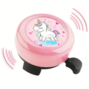 Large Clear Bicycle Bell, Suitable for Bicycles, Scooters, and Balance Cars, Unisex Cycling Accessory, Creative Bike Horn