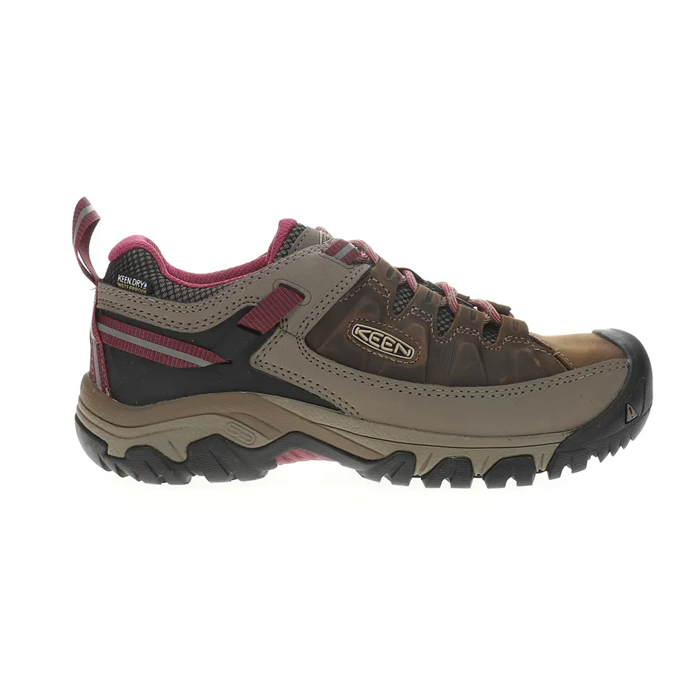 KEEN Womens Targhee Iii Waterproof Hiking Hiking Sneakers Shoes - Brown KEEN Womens Targhee Iii Waterproof Hiking Hiking Sneakers Shoes - Brown