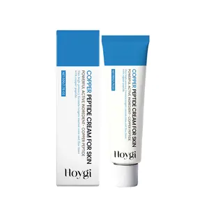 HOYGI Copper Peptide Cream Blue Copper Peptide Firming Anti-Wrinkle Moisturizing Anti Aging Skin Repair Hyaluronic Acid Hydrating Deep Nourishing Moisturizer