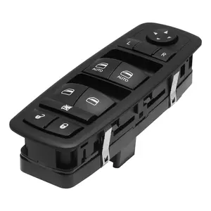 Power Window Master Control Switch | Front Driver Side | 9+3 Pins | Compatible with 2010-2012 Dodge Ram 1500 2500 3500 | OE# 4602863AB | Window Buttons