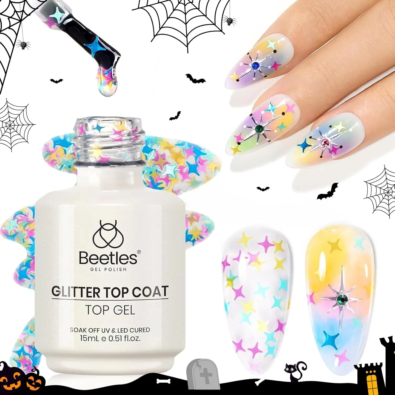 15ML Stars Top Coat